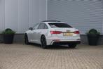 Audi A6 50 TFSI e Quattro 299pk 3x S-line Pano|B&O|Matrix|Kr, Auto's, Automaat, Gebruikt, Euro 6, 4 stoelen