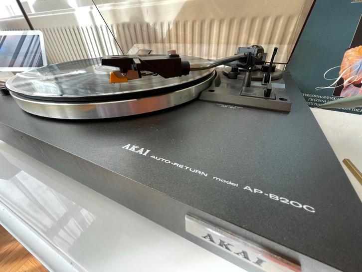 Akai AP-B20C Platenspeler - Goed Onderhouden, Audio, Tv en Foto, Platenspelers, Gebruikt, Platenspeler, Akai, Automatisch, Ophalen