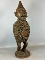 240854 Groot oud Afrikaans Yombe sculpture uit Congo., Ophalen of Verzenden