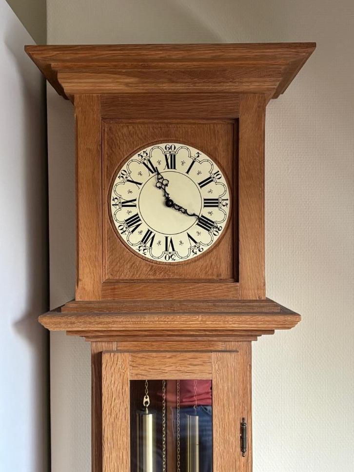 Staande Eiken klok, Antiek en Kunst, Antiek | Klokken, Ophalen