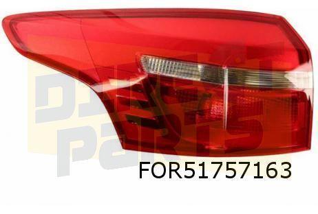 Ford Focus IV (1/15-7/18) achterlicht L buiten LED (Wagon) O, Auto-onderdelen, Verlichting, Volkswagen, Nieuw, Ophalen of Verzenden