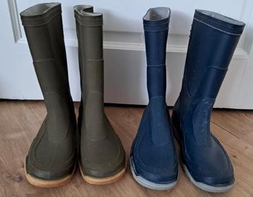 2x Regenlaarzen 36/37 en 37 beschikbaar voor biedingen