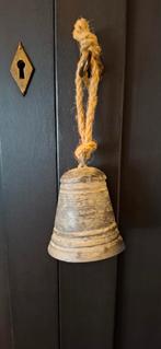 Kerstklok, kerstklokje kerstbel zink zgan, Huis en Inrichting, Woonaccessoires | Overige, Ophalen of Verzenden, Zo goed als nieuw