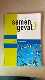 Samengevat- Scheikunde - havo, J.R. van der Vecht; C. Ris, Ophalen of Verzenden, Zo goed als nieuw, Nederlands