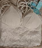 Mooi kanten topjes, Kleding | Dames, Ondergoed en Lingerie, Verzenden, Wit, BH
