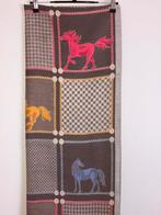 Luxe grote en warme sjaal met paarden, Onbekend, Ophalen of Verzenden, Onbekend, Onbekend