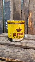 De kroon wierden vetblik olieblik, Verzamelen, Merken en Reclamevoorwerpen, Ophalen of Verzenden, Zo goed als nieuw