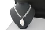 BERGKRISTAL ketting/oorhanger-set, Verzenden, Nieuw