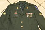 US army service dress compleet met emblemen airborne amerika, Verzamelen, Ophalen of Verzenden, Landmacht, Amerika, Kleding of Schoenen