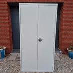 Archiefkast grijs, Huis en Inrichting, Kasten | Roldeurkasten en Archiefkasten, Ophalen, Meerdere deuren, 50 tot 100 cm, Zo goed als nieuw