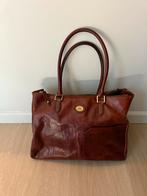 The Bridge leren tas - Grote shopper, Ophalen, Gebruikt, Bruin, Shopper