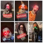 Nog 3 bewegende horrorpoppen - Halloween - Met LED & Geluid, Ophalen of Verzenden, Zo goed als nieuw, Halloween of Griezel