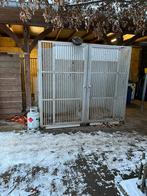2 losse verrijdbare hondenkennels, Dieren en Toebehoren, Hondenhokken, Ophalen, Hondenkennel, 100 cm of meer, 110 cm of meer