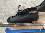 Noren schaatsen maat 39 - zwart met bont, Sport en Fitness, Schaatsen, Ophalen of Verzenden, Gebruikt, Noren, Overige merken