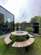 Extremis Pantagruel picknicktafel zie ook Hopper + Gargantua, Tuin en Terras, Tuintafels, Waterstad 23, Gebruikt, Info@lightchange.nl