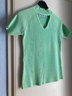 Mintgroene Retro Top van Papillonne Maat XS/S, Papillonne, Ophalen of Verzenden, Zo goed als nieuw, Korte mouw