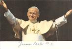 Ansicht Paus Johannes Paulus II met handtekening, Verzenden, Zo goed als nieuw, Kaart of Prent, Christendom | Katholiek