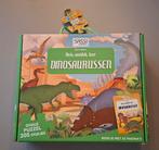 Dinosaurussen Puzzel - Sassi Science, Zo goed als nieuw, Van hout, 4 tot 6 jaar, Meer dan 50 stukjes