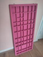 Letterbak Fuchsia Roze Hout 34x80cm, Huis en Inrichting, Ophalen, Gebruikt