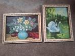 2 nostalgische prenten, Antiek en Kunst, Kunst | Schilderijen | Klassiek, Ophalen of Verzenden