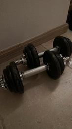 Dumbell set 2x 7.5 kg, Sport en Fitness, Fitnessmaterialen, Ophalen, Gebruikt, Dumbbell