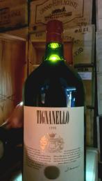 Tignanello 1998 - Italiaanse rode wijn 3 liter!, Verzamelen, Zo goed als nieuw, Rode wijn, Vol, Italië