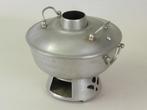 Chinese hotpot, Ophalen of Verzenden, Gebruikt, Aluminium, Pot, Bus of Blik