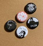 Bob Dylan buttons speldjes pins, Verzamelen, Speldjes, Pins en Buttons, Nieuw, Button, Verzenden