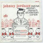 Johnny Jordaan en A' damse Studentencorps- Adammania, Cd's en Dvd's, Vinyl | Nederlandstalig, Levenslied of Smartlap, Gebruikt