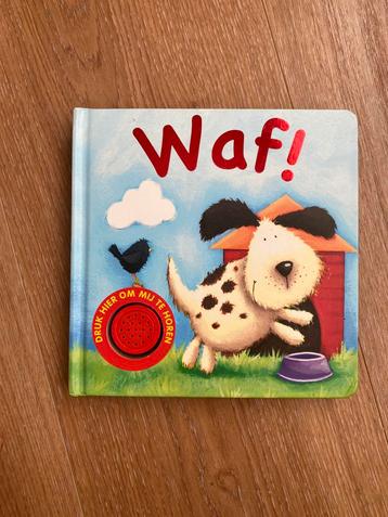 Kinderboek Waf! (met geluid) beschikbaar voor biedingen