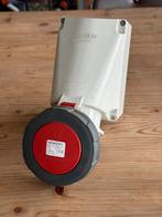 Mennekes wandcontactdoos 63a 4-polig IP67, Ophalen of Verzenden, Nieuw, Stopcontact
