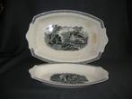 Petrus Regout Miller, broodschaal en vleesschaaltjes, Ophalen of Verzenden