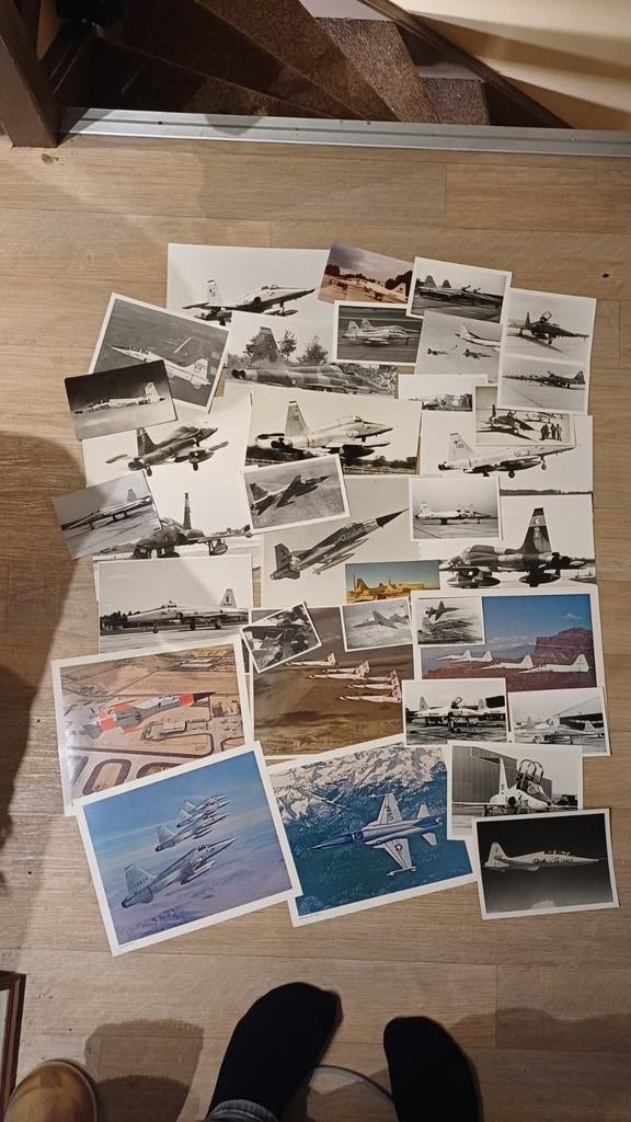 Collectie 60 Foto's Northrop F-5 Freedom Fighter, Ophalen of Verzenden, Gebruikt, Kaart, Foto of Prent