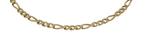 14 karaats gouden figaro schakel dames armband, Sieraden, Tassen en Uiterlijk, Armbanden, Ophalen of Verzenden