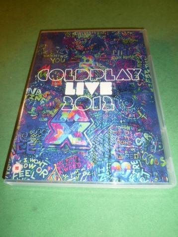 COLDPLAY Live 2012 Dvd + CD beschikbaar voor biedingen