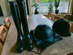 Nieuwe paardrijlaarzen en 2 caps, Ophalen of Verzenden, Nieuw, Dressuur, Cap