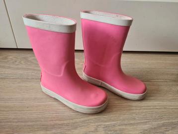 Roze regenlaarzen maat 24 beschikbaar voor biedingen