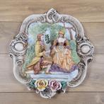Vintage 3D Gips Relief Victoriaanse muur kunst plaquette, Antiek en Kunst, Ophalen of Verzenden