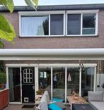 Aluminium overkapping ca. 550 cm + elektrisch zonnescherm, Tuin en Terras, Overkappingen, Ophalen, Gebruikt, Veranda