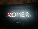 Neon licht Omer, zie omschrijving, Ophalen, Gebruikt, Reclamebord, Plaat of Schild, Overige merken