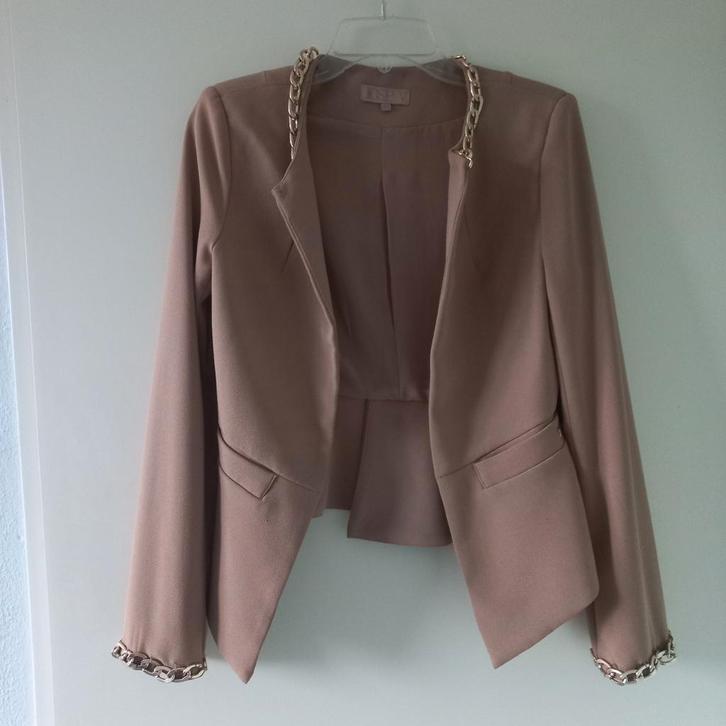 Josh V blazer beige maat XS, Kleding | Dames, Jasjes, Kostuums en Pakken, Gedragen, Maat 34 (XS) of kleiner, Beige, Ophalen of Verzenden