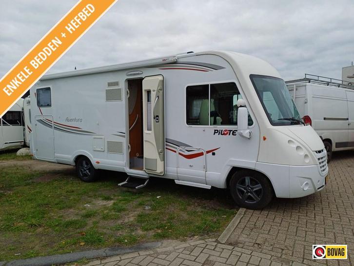 Pilote G740 Aventura LGJ, Caravans en Kamperen, Campers, tot en met 4, Integraal, Pilote, Diesel, Handgeschakeld, L-zit, Cassettetoilet