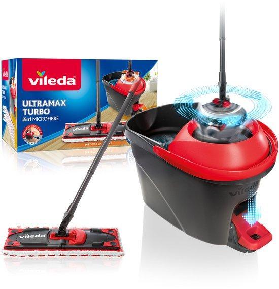Vileda Ultramax Turbo complete set, Huis en Inrichting, Schoonmaakartikelen, Ophalen of Verzenden