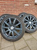 5x112 Mercedes AMG 18 inch Velgen Zomerbanden 6.5mm, Auto-onderdelen, Banden en Velgen, Ophalen, 18 inch, Gebruikt, Velg(en)