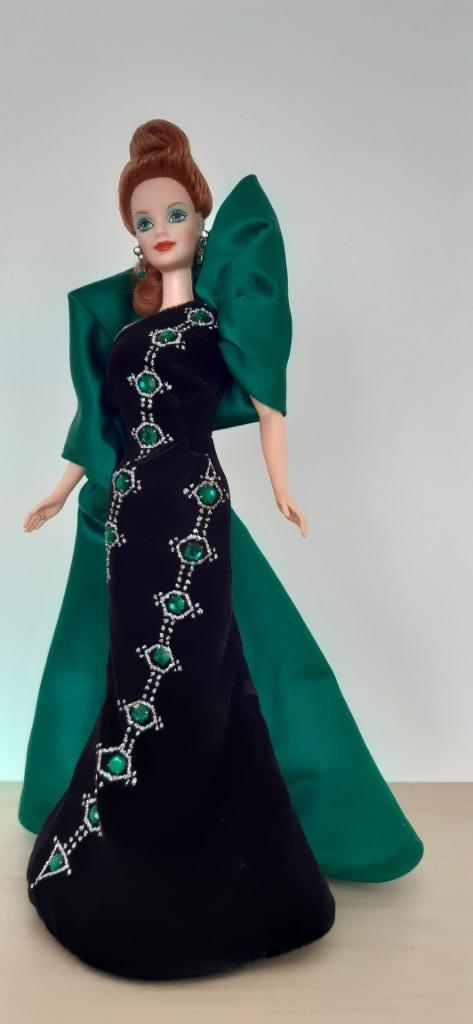 Barbie "Emerald Ember" van Bob Mackie, Verzamelen, Poppen, Zo goed als nieuw, Pop, Ophalen of Verzenden