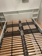 Bed met 2 lattenbodems 140x200, Ophalen, Gebruikt, Tweepersoons, 140 cm