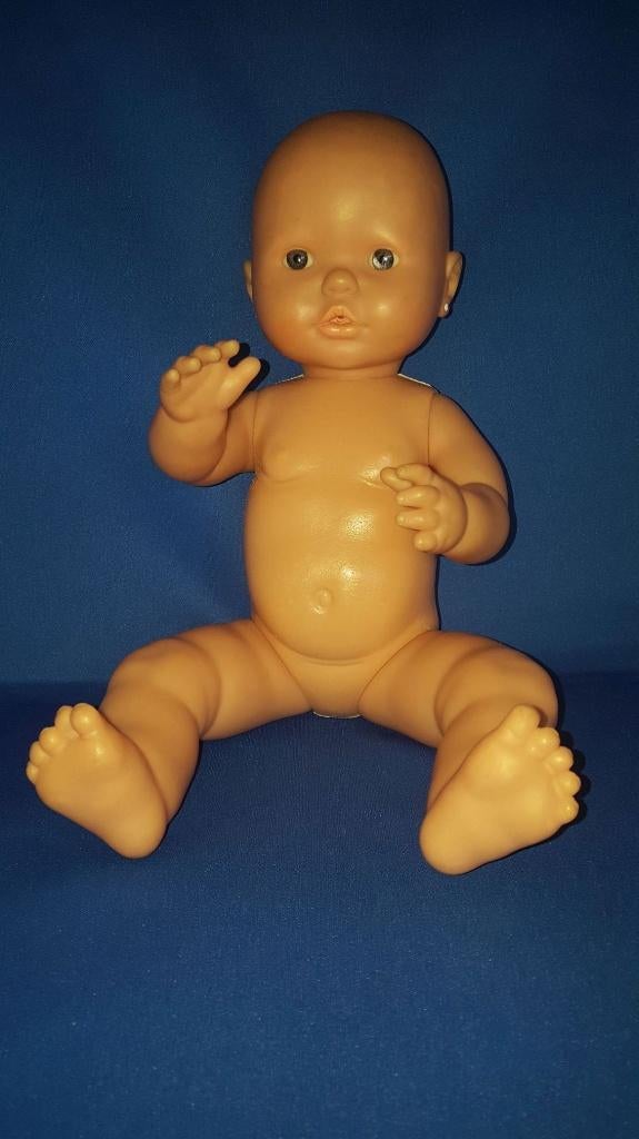 Famosa pop A4-96, in mooie conditie, 38cm. 1A21, Verzamelen, Poppen, Gebruikt, Pop, Ophalen of Verzenden