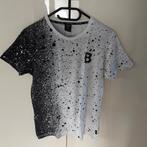Black Squad, heren T-shirt zwart/wit 'verfspetters' maat M, Black Squad, Maat 48/50 (M), Zwart, Ophalen of Verzenden