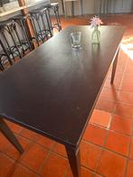houten tafel hufterproof, Huis en Inrichting, Ophalen, Gebruikt, 100 tot 150 cm, 50 tot 100 cm