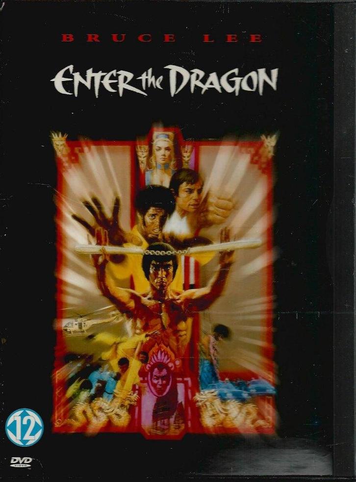 Enter the dragon met o.a. Bruce Lee, Cd's en Dvd's, Dvd's | Klassiekers, Zo goed als nieuw, Actie en Avontuur, 1980 tot heden